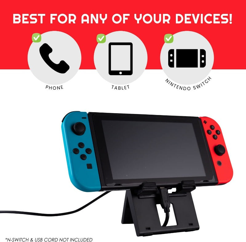 Evoretro Nintendo Switch Folding Stand In Black | EVORETRO Canada