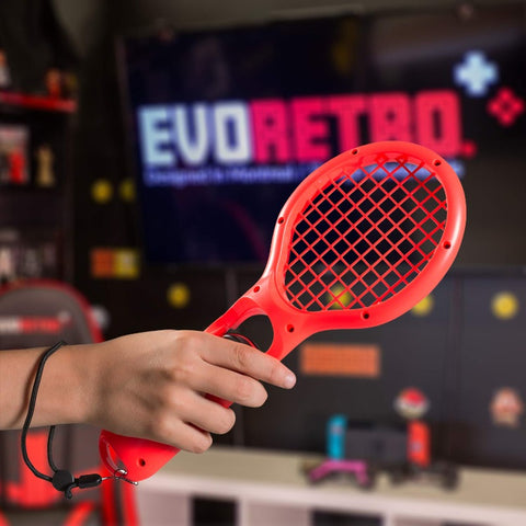 Nintendo Switch Tennis Racket Twin Pack Compatible with Slot Game Card Holder by EVORETRO - EVORETRO Canada