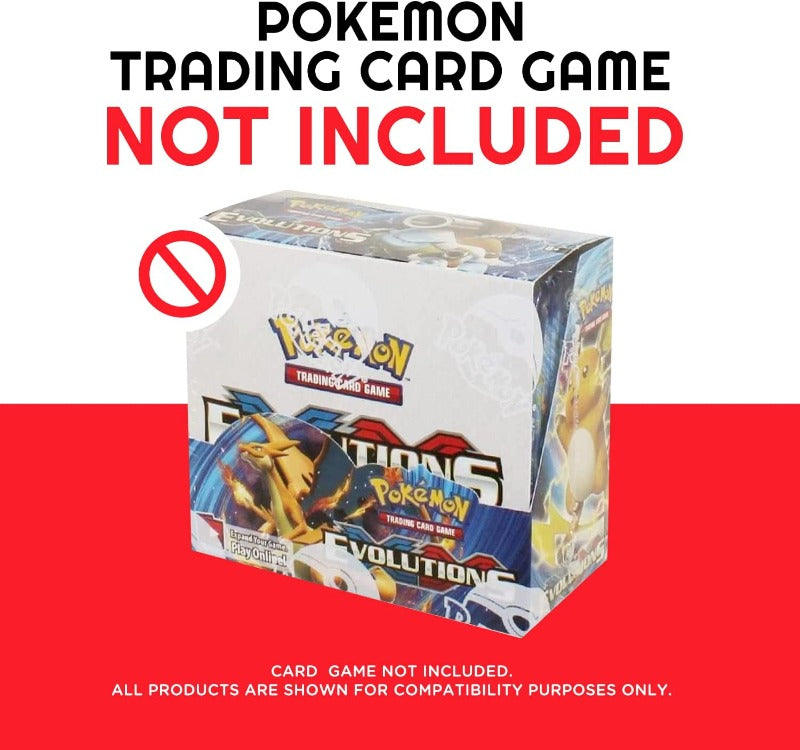 Pokemon Booster Box w/ Sliding Lid Anti-UV - Acrylic Protector 4.0MM - Pack of 1 - EVORETRO Canada