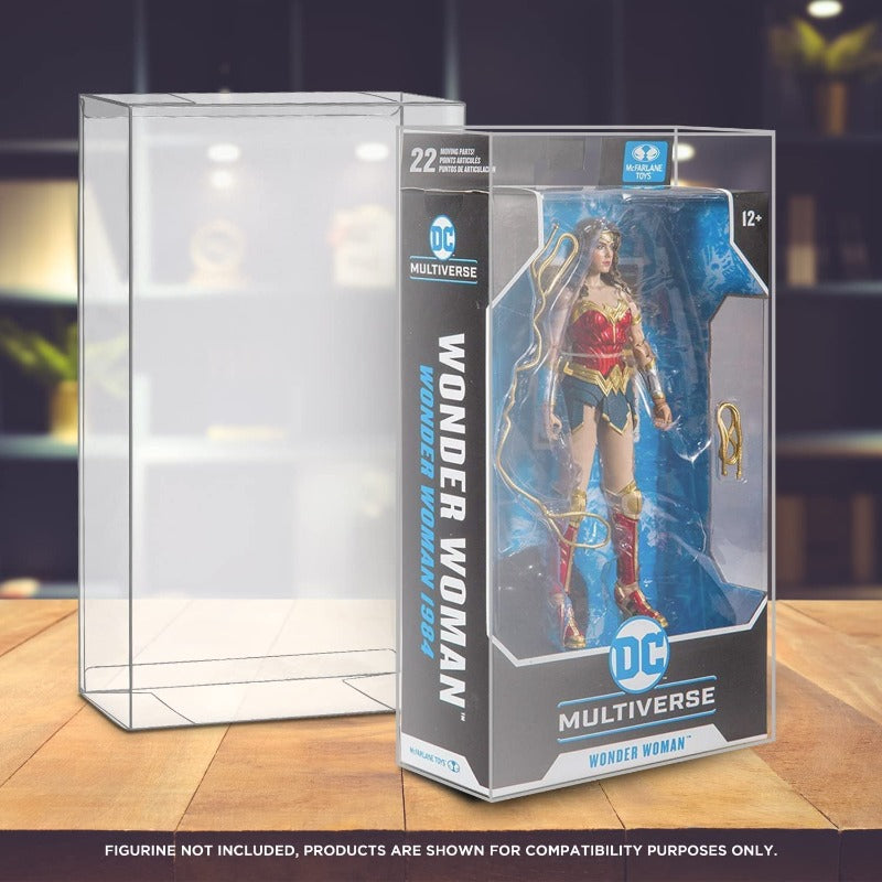 DC Multiverse McFarlane Regular (Batman Beyond - Black Box) & Mirrorverse (Box) - PET Protector 0.40MM - Pack of 10 - EVORETRO Canada