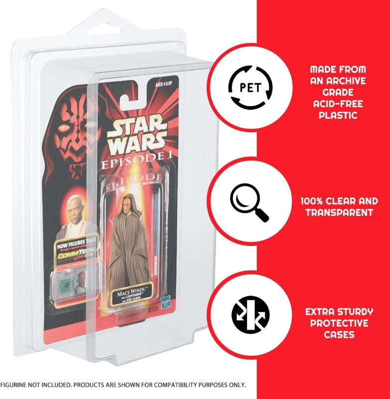 Star Wars & Gi-Joe 3.75 inch Carded Action Figures - Collectibles Blisters for Storage/Display  - PET Protector - EVORETRO Canada