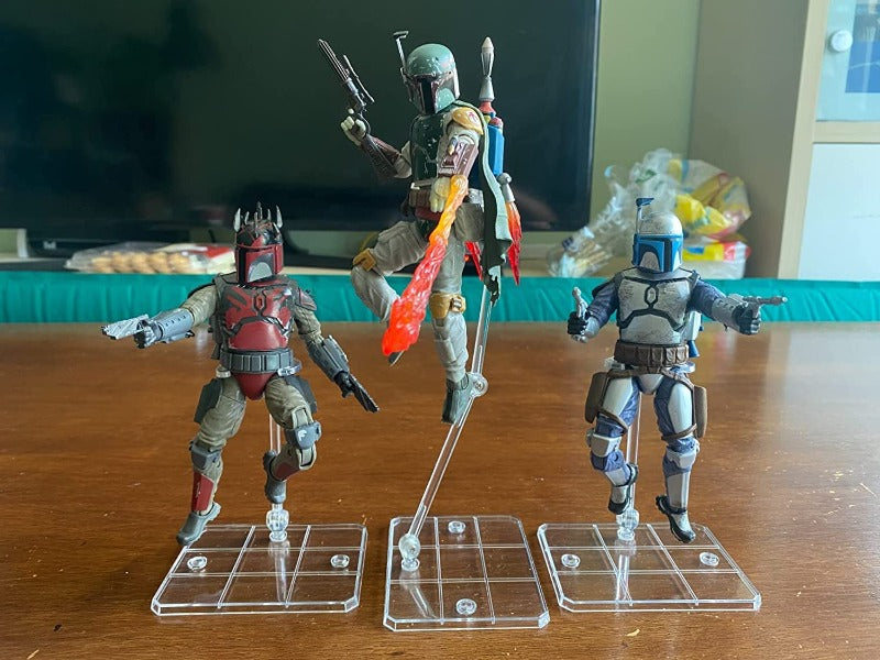 Articulated Plastic Stands for and Inches Action Figure