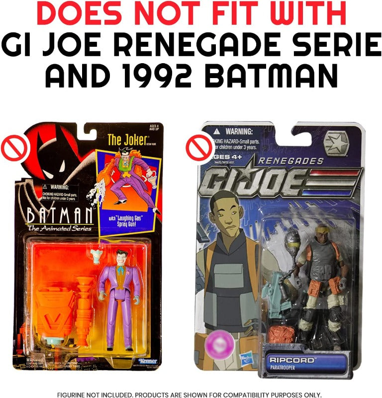 Star Wars & Gi-Joe 3.75 inch Carded Action Figures - Collectibles Blisters for Storage/Display  - PET Protector - EVORETRO Canada