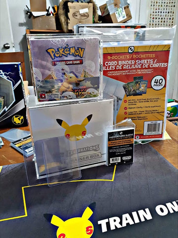 DETACHABLE Acrylic Protection for Pokémon ETB Elite Trainer Box