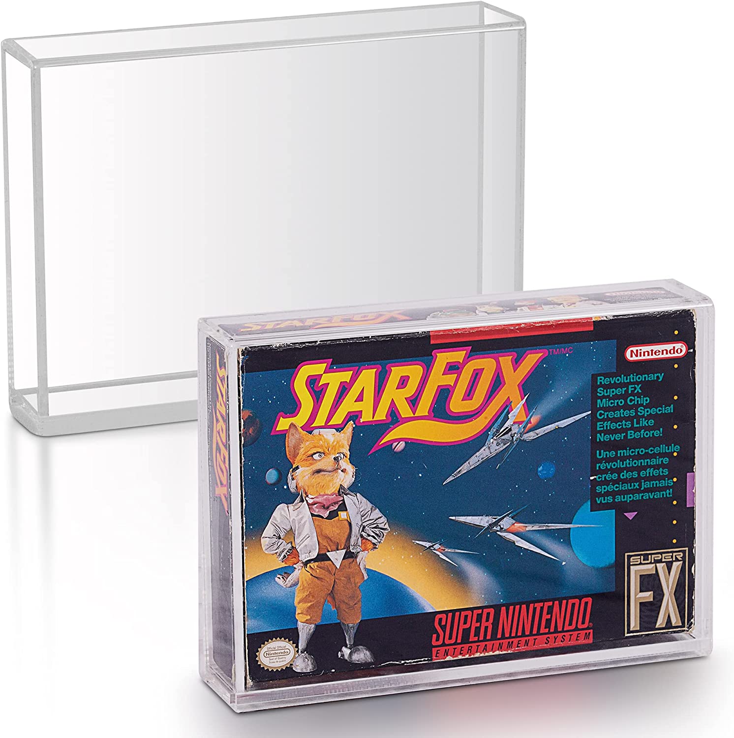 Acrylic Display Protector for SNES Games and N64 Game Box - Pack of 2 ...
