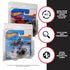 Hot Wheels Blisters for European Series Short Card 0.60MM - EVORETRO Canada