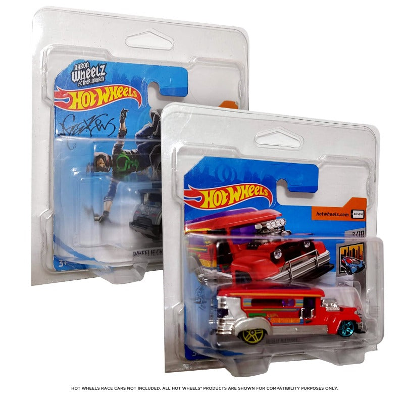 Hot Wheels Blisters for European Series Short Card 0.60MM - EVORETRO Canada