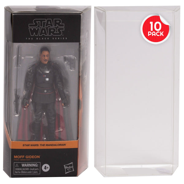 Action Figure Protective Case for Regular Star Wars Black Series with Angled Corners - PET 0.35MM - Pack of 10 - EVORETRO Canada