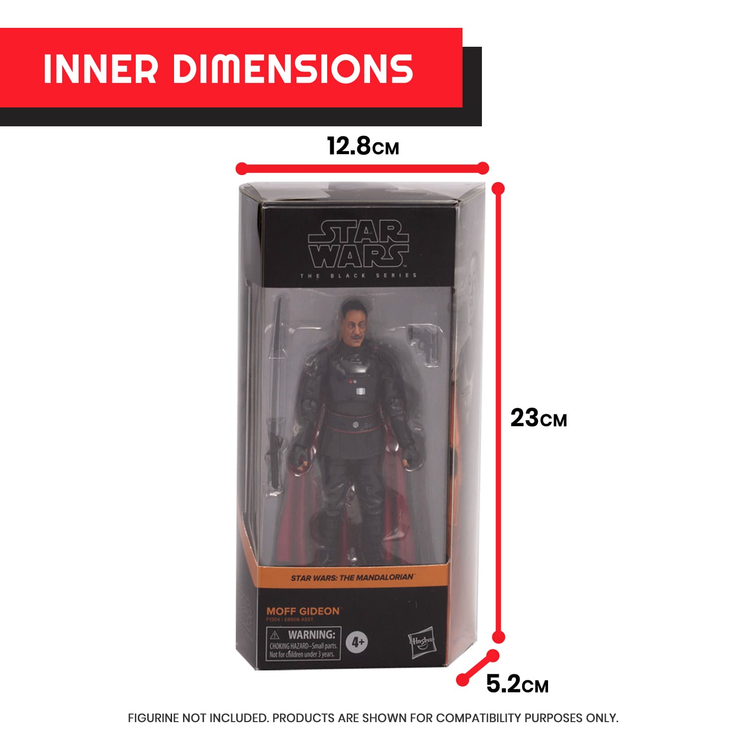 Action Figure Protective Case for Regular Star Wars Black Series with Angled Corners - PET 0.35MM - Pack of 10 - EVORETRO Canada