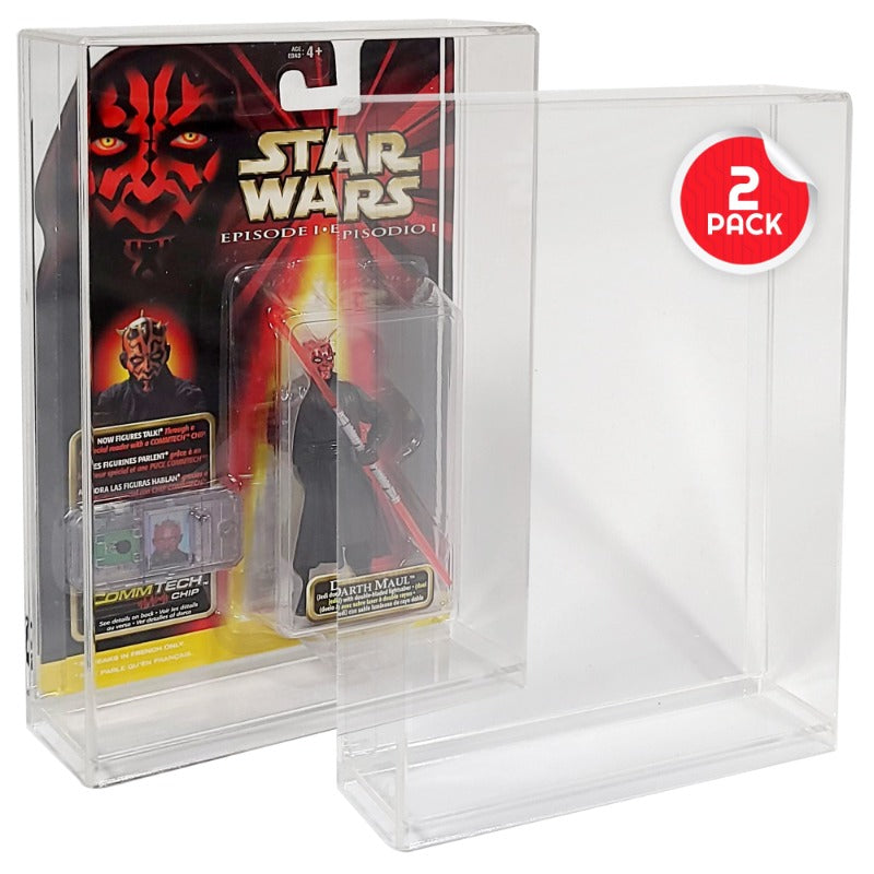 Acrylic Display Case for Star Wars & GI-Joe Carded 3.75