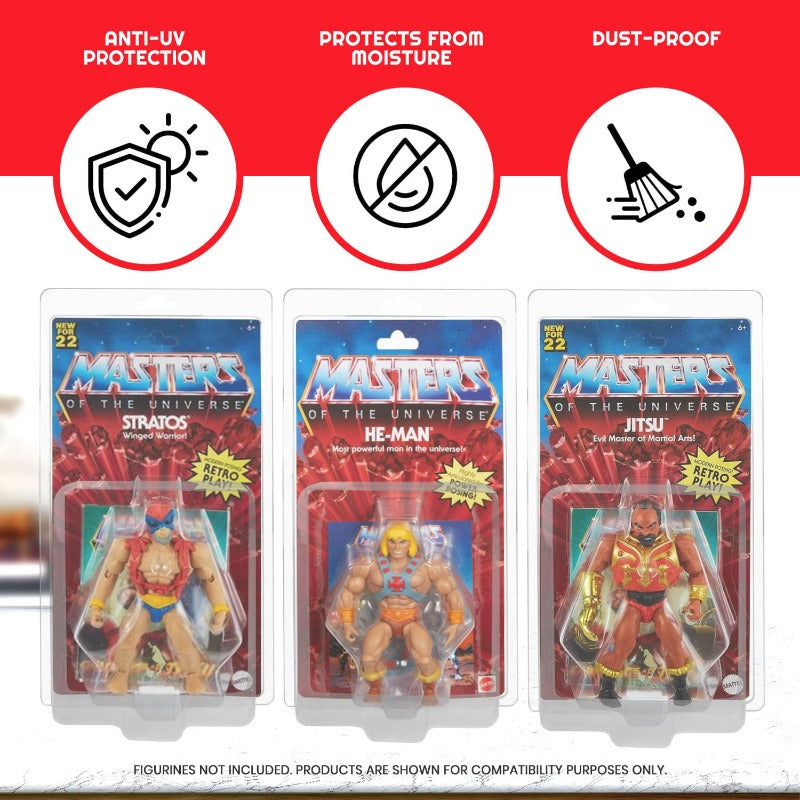 Masters of the Universe MOTU Origins Power Posing (Carded) Blisters - EVORETRO Canada