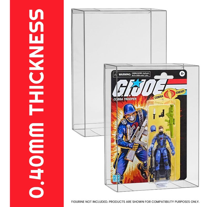 Action Figure Display Case for Carded Star Wars and GI Joe 3.75'' - EVORETRO Canada