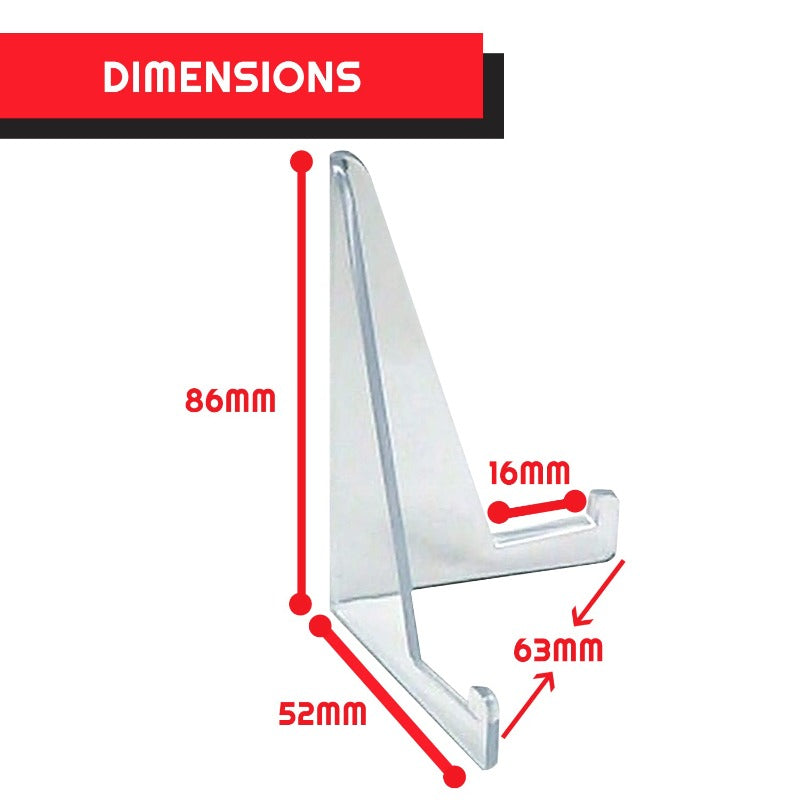 Card Display Stand - 35-260PT Clear Durable Game Card Stand - EVORETRO Canada