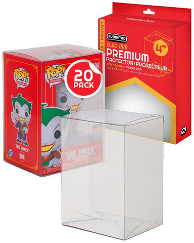 Pop Protector Use PREMIUM Funko Pop Plastic Protector for 4 Inch 0.50MM – EVORETRO Canada