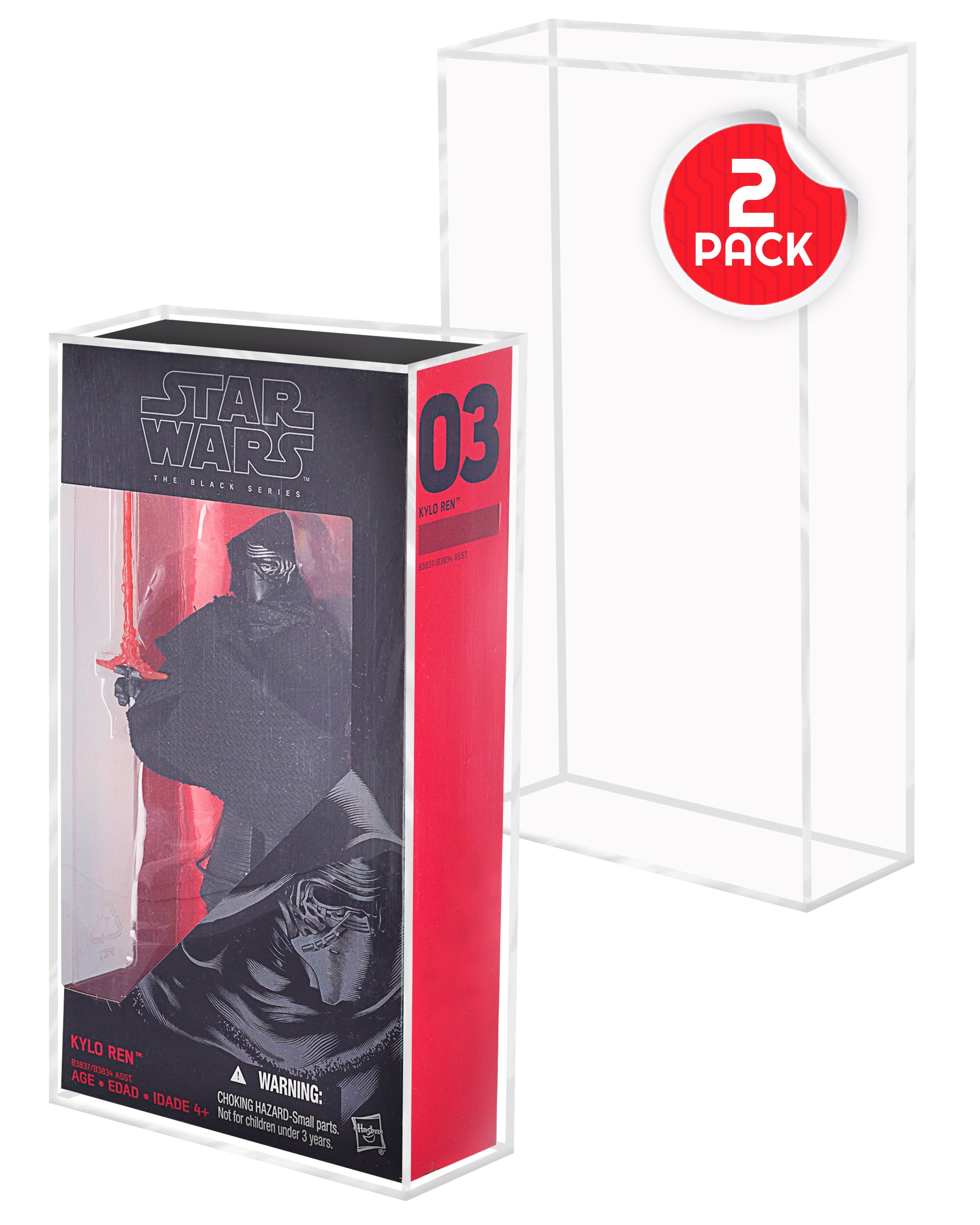 Action Figure Acrylic Case for 6" Hasbro Star Wars Black Series - EVORETRO Canada