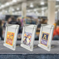 Pokemon SLab PSA Graded Card Stand Acrylic Protector 3.0MM PK of 1 - EVORETRO Canada