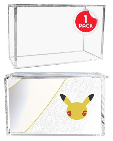 Pokémon Acrylic Case for Pokémon 25th UPC – Pack of 1 - EVORETRO Canada