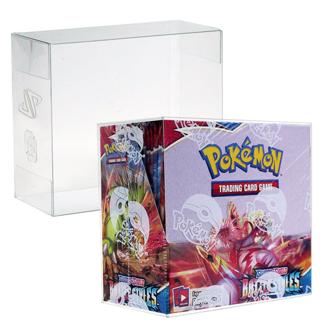 Pokemon Booster Large Box Jason Paige Edition PET Protector 0.50MM - EVORETRO Canada