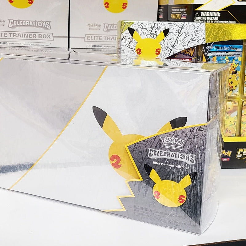 PET Protector for Pokmon Celebrations Booster Box | Evoretro EVORETRO Canada PET Protector for Pokmon Celebrations Booster Box | Evoretro EVORETRO Canada