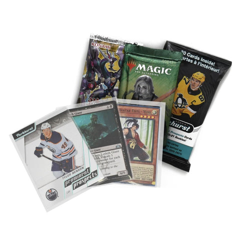 Sports Card Protector Soft Card Sleeves pack of 100 - EVORETRO Canada