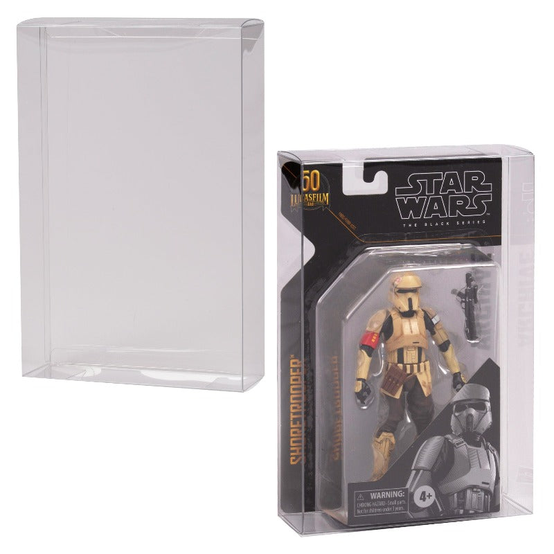 Star Wars Black Series Archive 50th (Carded) - PET Protector 0.40MM - Pack of 10 - EVORETRO Canada