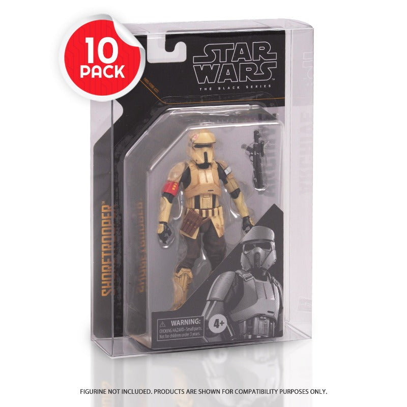 Star Wars Black Series Archive 50th (Carded) - PET Protector 0.40MM - Pack of 10 - EVORETRO Canada