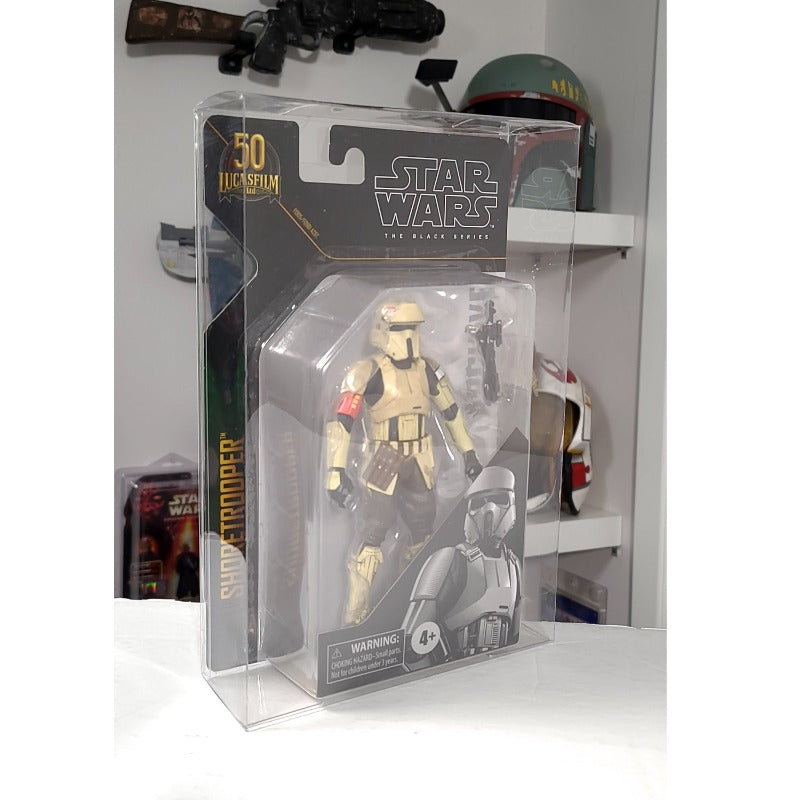 Star Wars Black Series 6" Figure Protector Case - For Most (Not All) Red Box Figures
