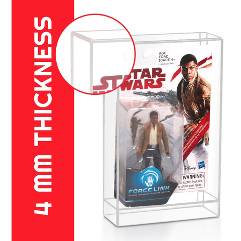 Star Wars Force Link Figurine Clear Acrylic Display Case - EVORETRO Canada