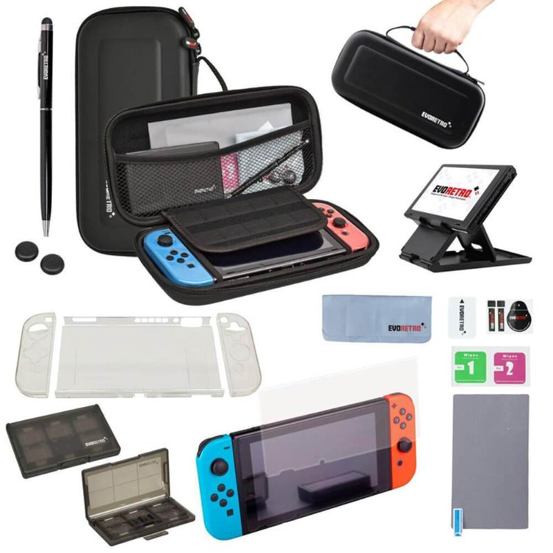 NINTENDO SWITCH ACCESSORIES TRAVEL KIT - EVORETRO Canada