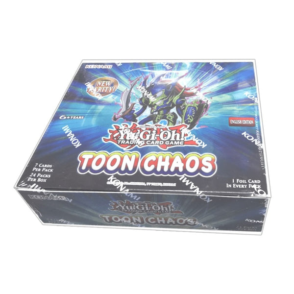 Yu-Gi-Oh Toon Chaos Booster Box - PET Protector 0.45MM - Pack of 1 - EVORETRO Canada