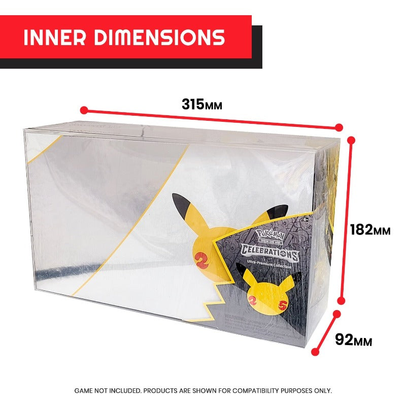 celebrations card sleeves PET Protector for Pokémon Celebrations Booster Box